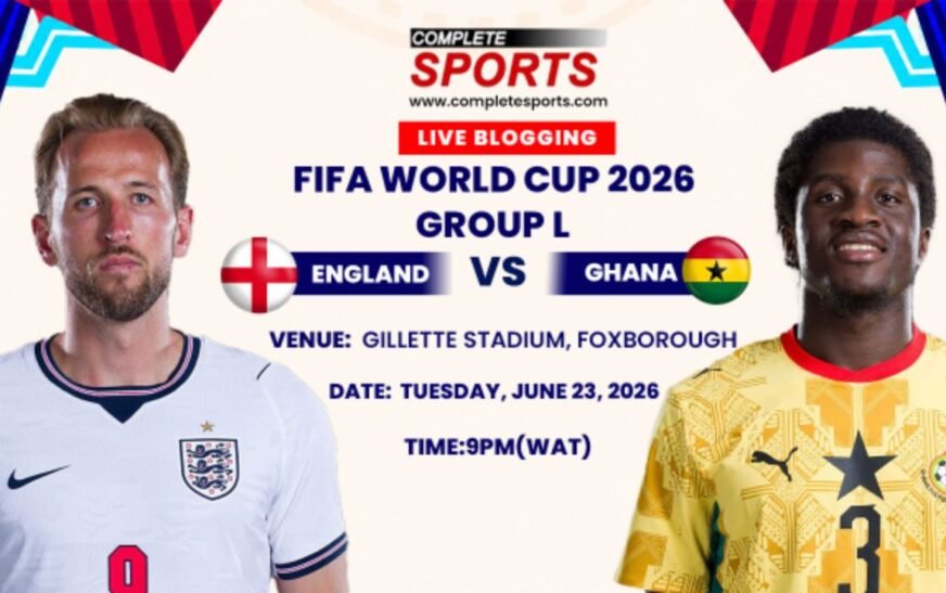 England Vs Ghana Live Blogging — FIFA World Cup 2026 (Matchday 2; Group L)