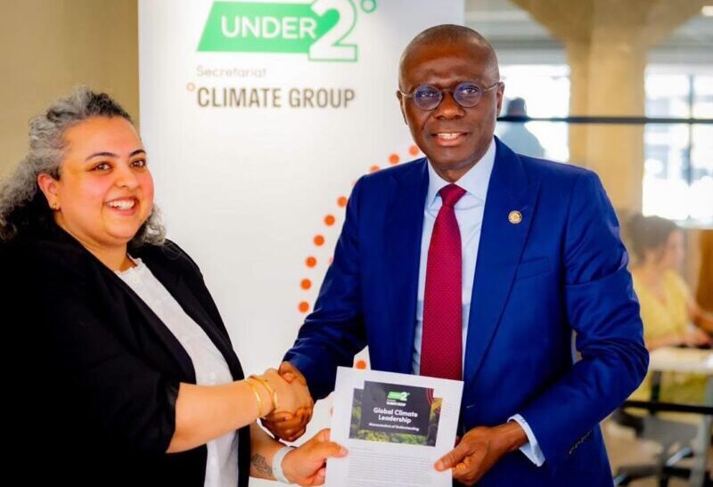 Lagos joins world’s largest climate coalition as Sanwo-Olu signs MoU in London